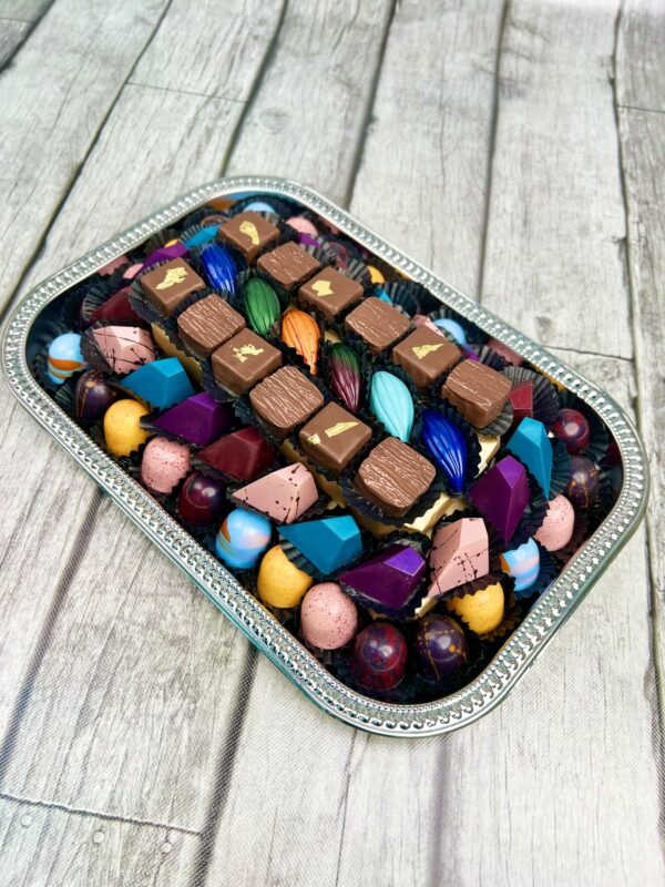 SILVER CHOCOLATE  TRAY - Image 2
