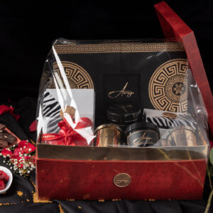 VALENTINE HAMPER SATIN BOX - LARGE